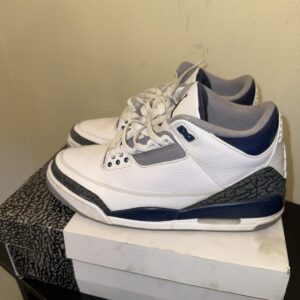 size 10 air jordan 3 retro midnight navy