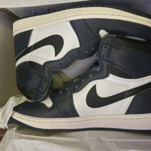 nike air jordan 1 retro high og midnight navy leather high top dz5485 401