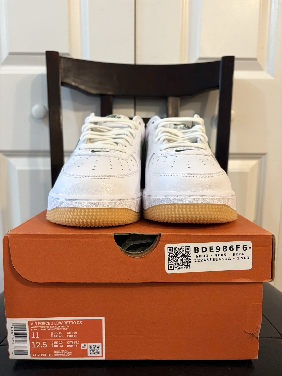 nike air force 1 low color of the month pine green sz 11 nike air force 1 low color of the month pine green sz 11