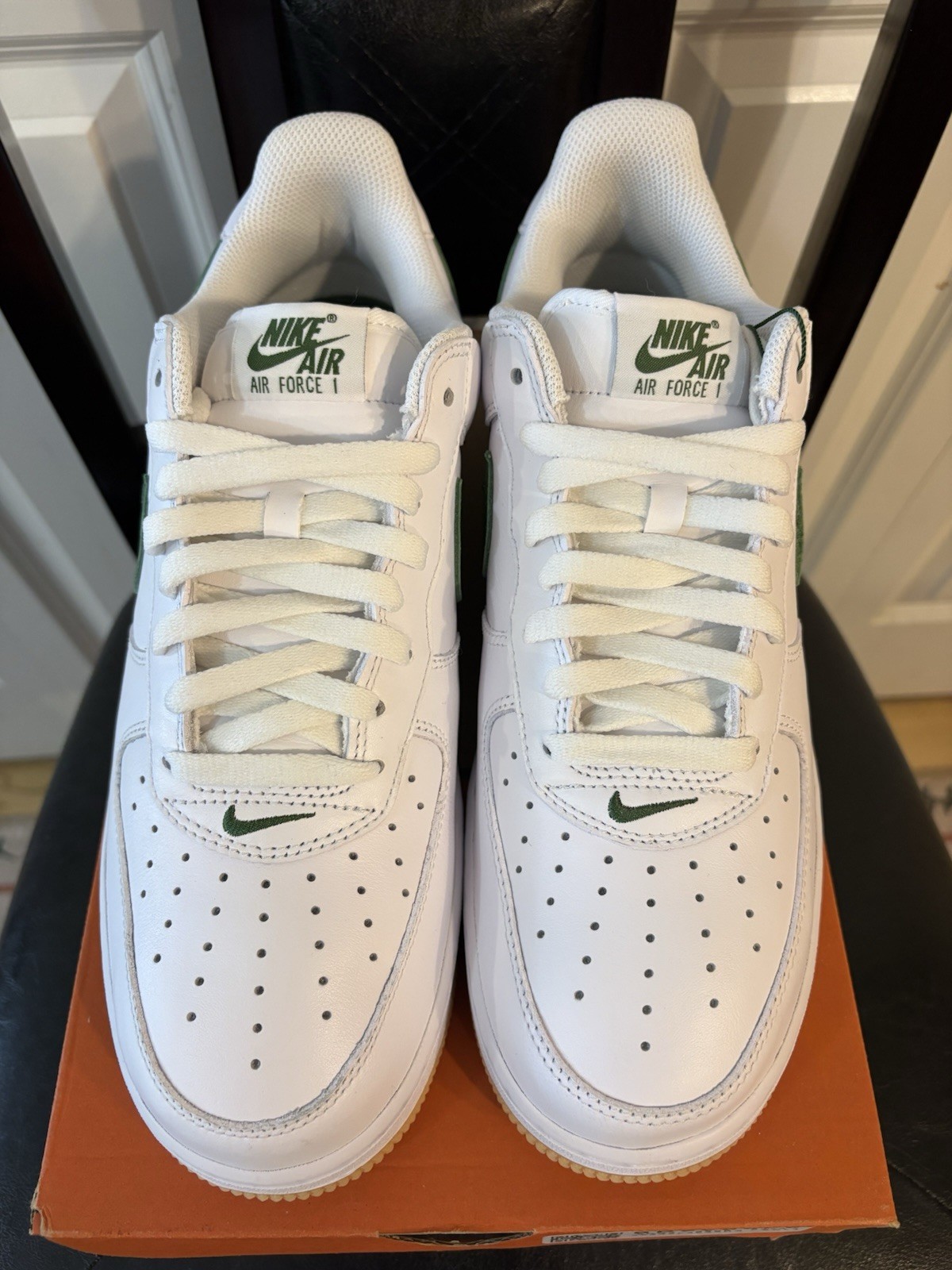 nike air force 1 low color of the month pine green sz 11 nike air force 1 low color of the month pine green sz 11