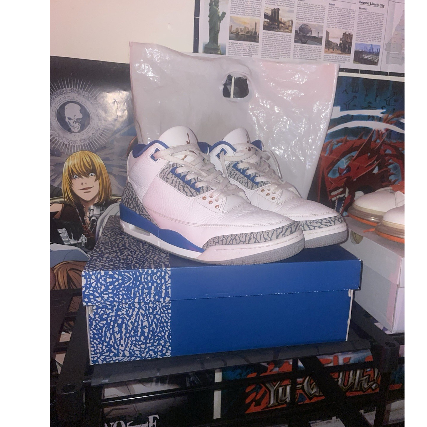 jordan air jordan 3 retro washington wizards true blue ct8532 148 jordan air jordan 3 retro washington wizards true blue ct8532 148