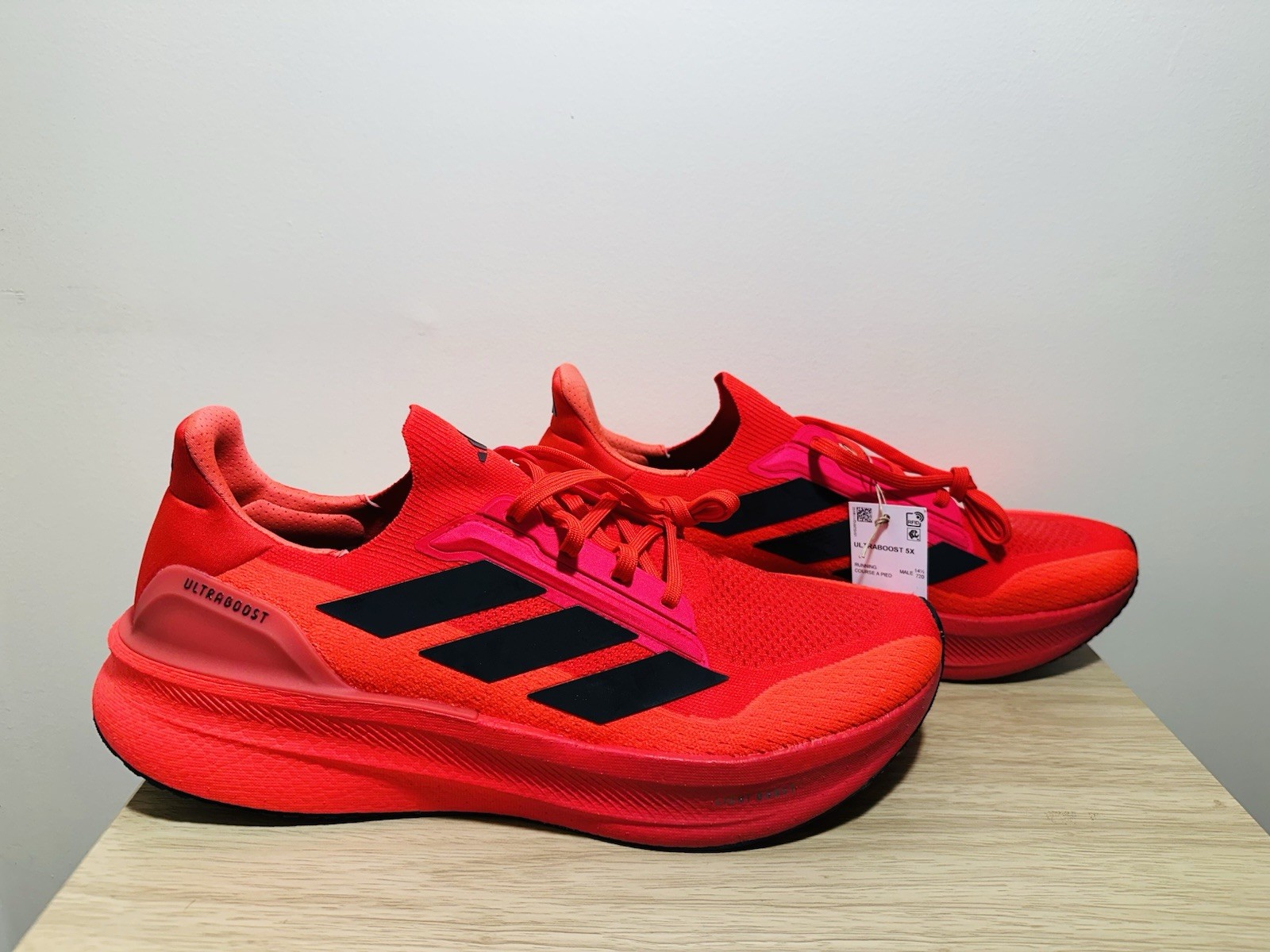 adidas ultraboost 5x athletic shoes red black jh9032 nwob size 15 adidas ultraboost 5x athletic shoes red black jh9032 nwob size 15