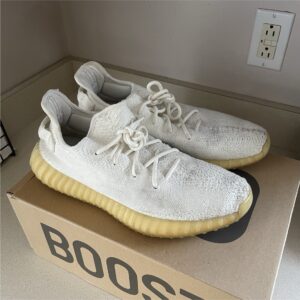 adidas yeezy boost 350 v2 cream white/triple white low top primeknit cp9366