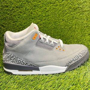 nike air jordan 3 retro mens size 11 gray athletic basketball shoes sneakers