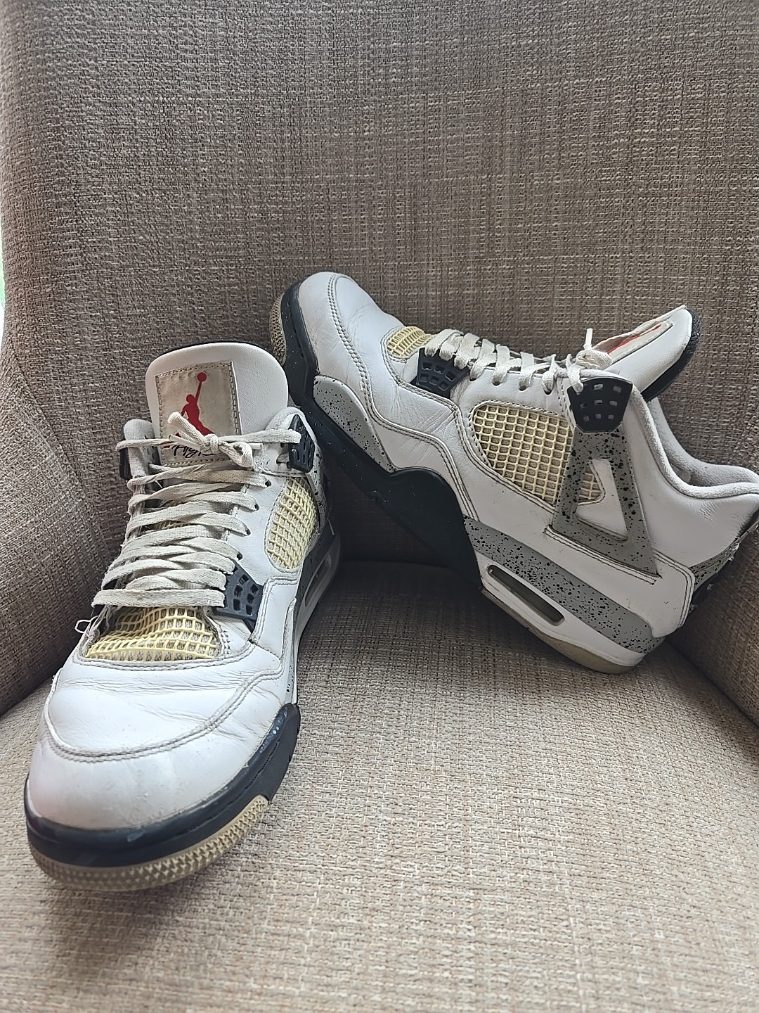 jordan 4 retro og white cement size 10.5 2016 jordan 4 retro og white cement size 10.5 2016