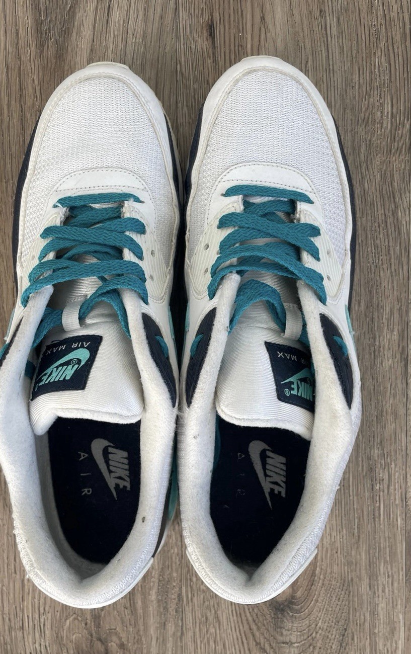 men size 12 nike air max 90 aurora teal shoes aj1285 102 men size 12 nike air max 90 aurora teal shoes aj1285 102