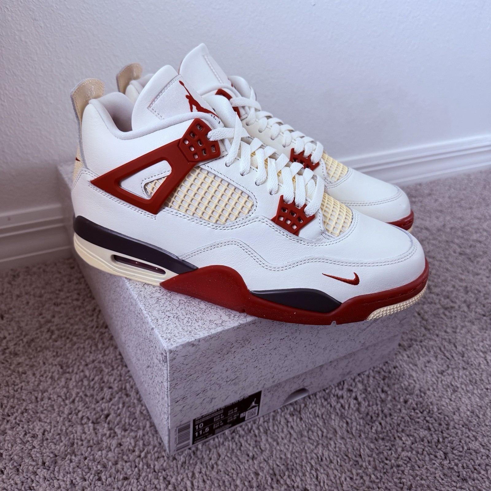 nigel sylvester x air jordan 4 retro og ‘brick after brick' iq8055 100 size 10 nigel sylvester x air jordan 4 retro og ‘brick after brick' iq8055 100 size 10