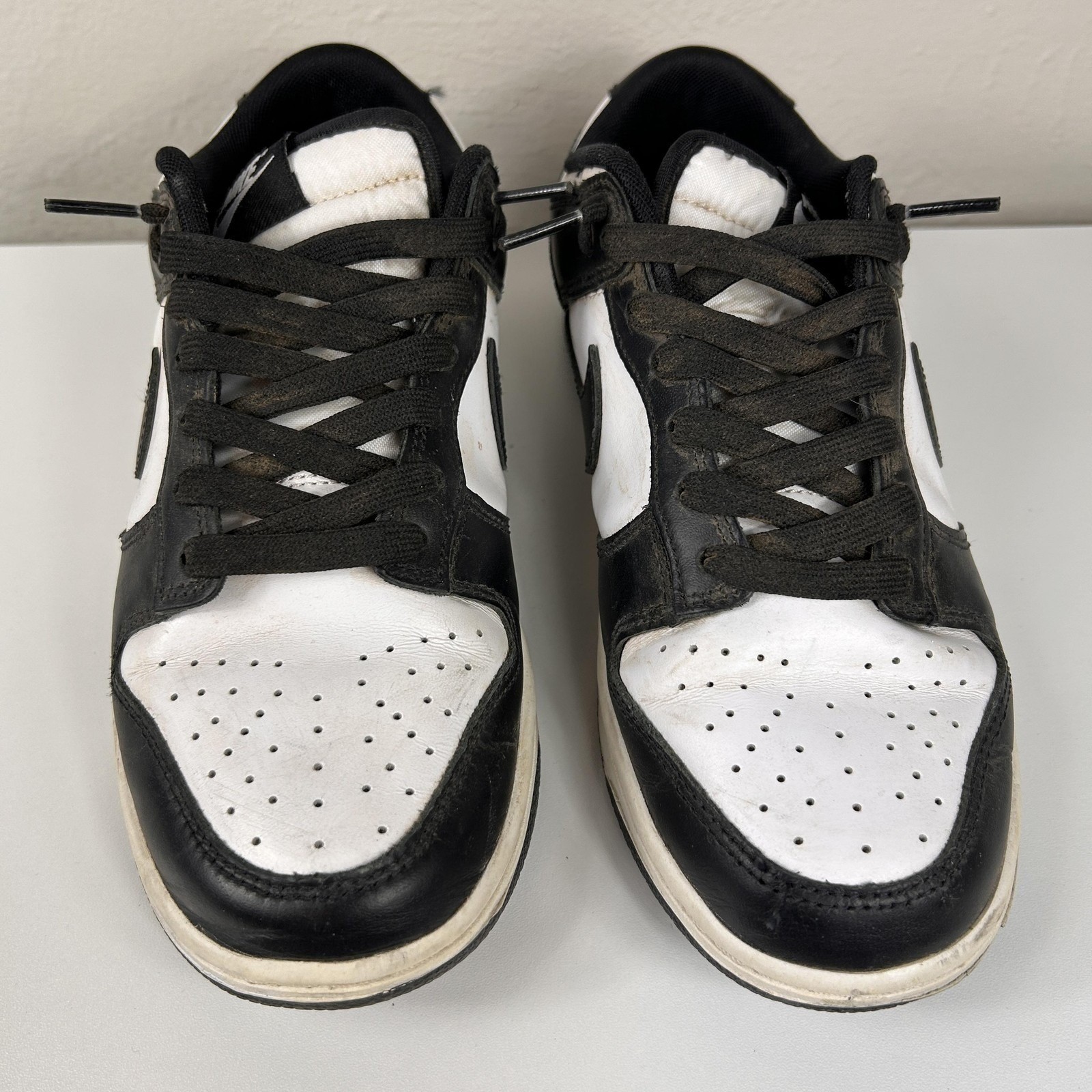nike dunk low retro shoes mens size 7 black white panda sneakers dd1391 100 nike dunk low retro shoes mens size 7 black white panda sneakers dd1391 100