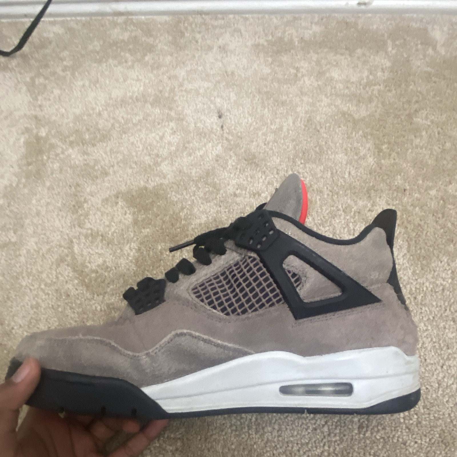 jordan air jordan 4 suede mid top lace up basketball sneaker db0732 200 jordan air jordan 4 suede mid top lace up basketball sneaker db0732 200