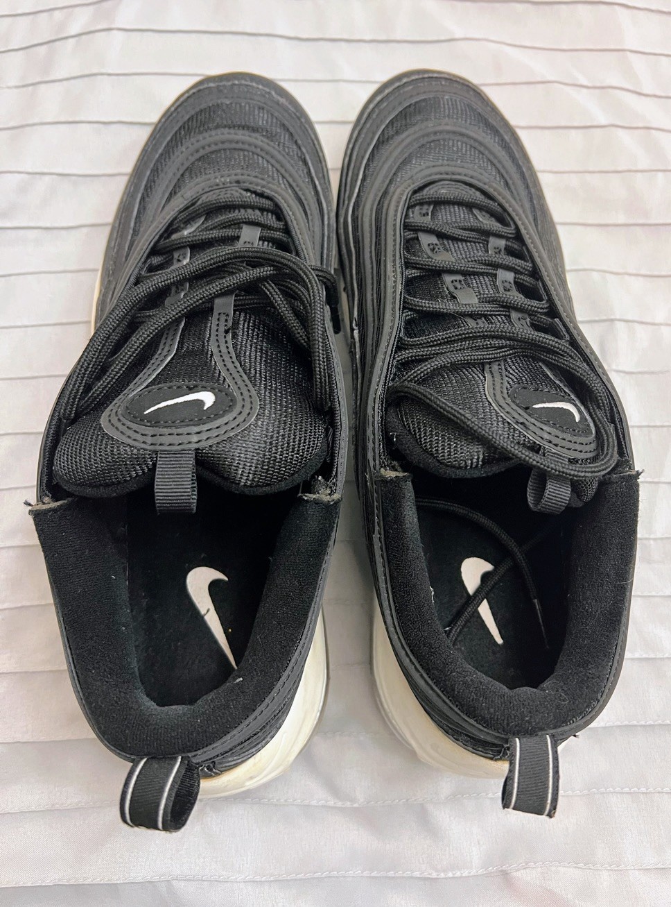 nike air max 97 black/white 921826 001 size 10.5 nike air max 97 black/white 921826 001 size 10.5