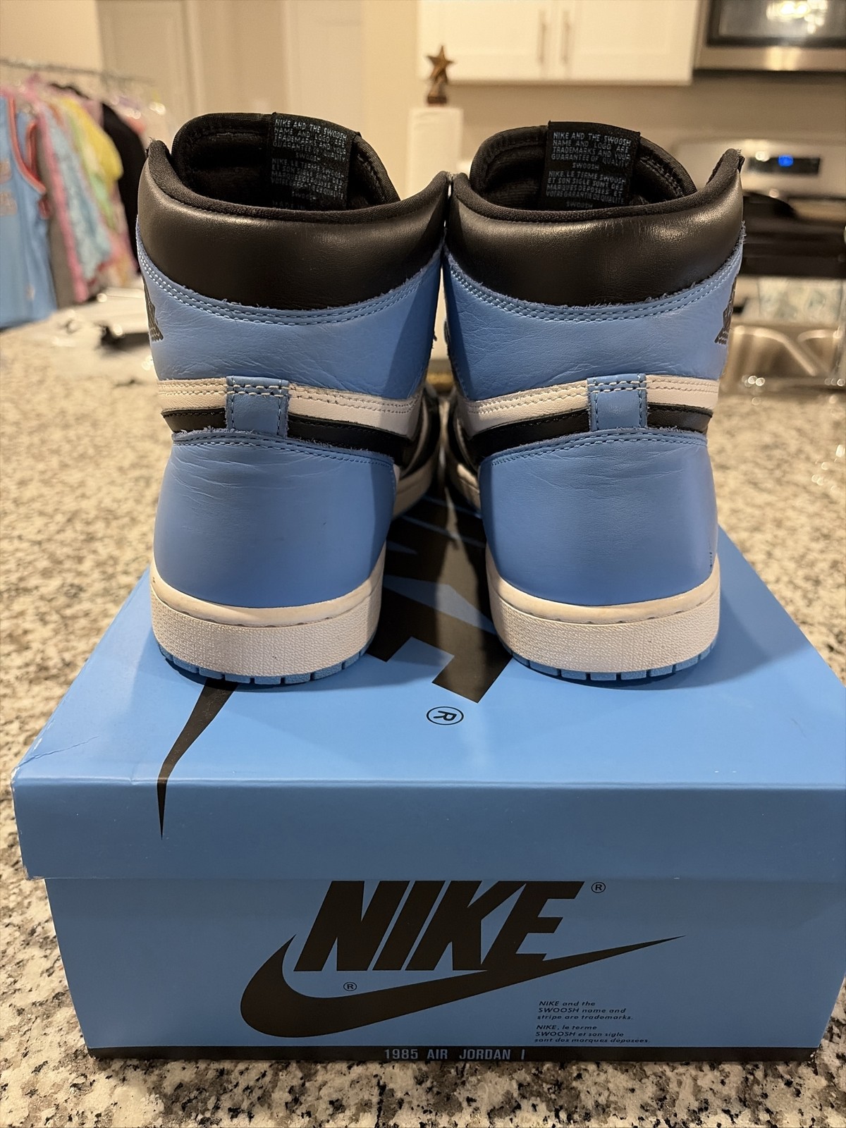 nike air jordan 1 retro high og unc toe men size 11 dz5485 400 blue nike air jordan 1 retro high og unc toe men size 11 dz5485 400 blue