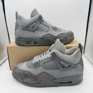 size 9 nike air jordan 4 retro wet cement paris olympics fq7928 001