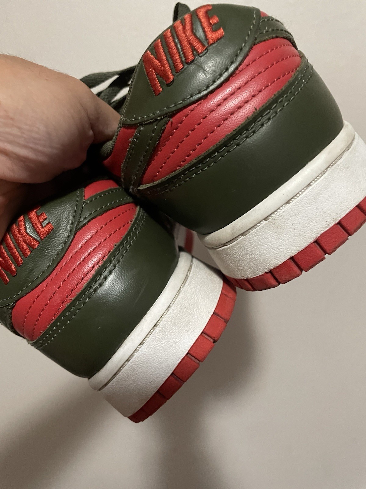 nike dunk low cargo khaki mystic red size 10 nike dunk low cargo khaki mystic red size 10