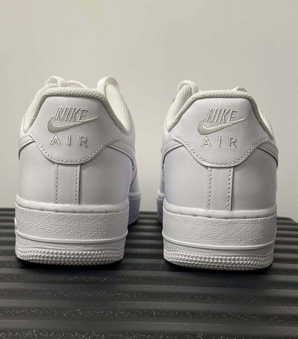 nike air force 1 low top white solid lace up men's athletic casual sneaker nike air force 1 low top white solid lace up men's athletic casual sneaker
