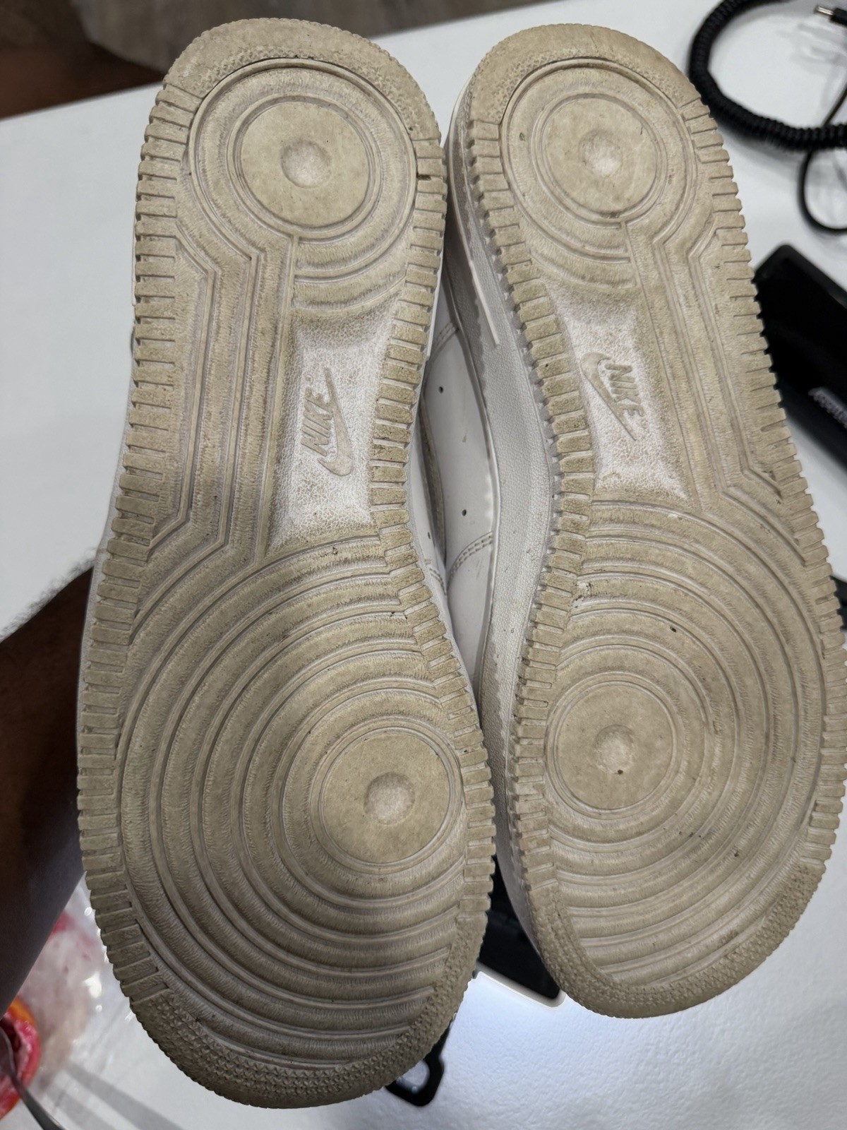 nike air force 1 white mens size 7.5 nike air force 1 white mens size 7.5