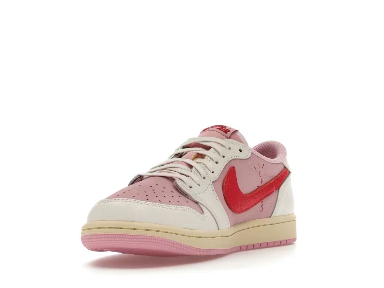 travis scott x air jordan 1 og sp low sail tropical pink travis scott x air jordan 1 og sp low sail tropical pink