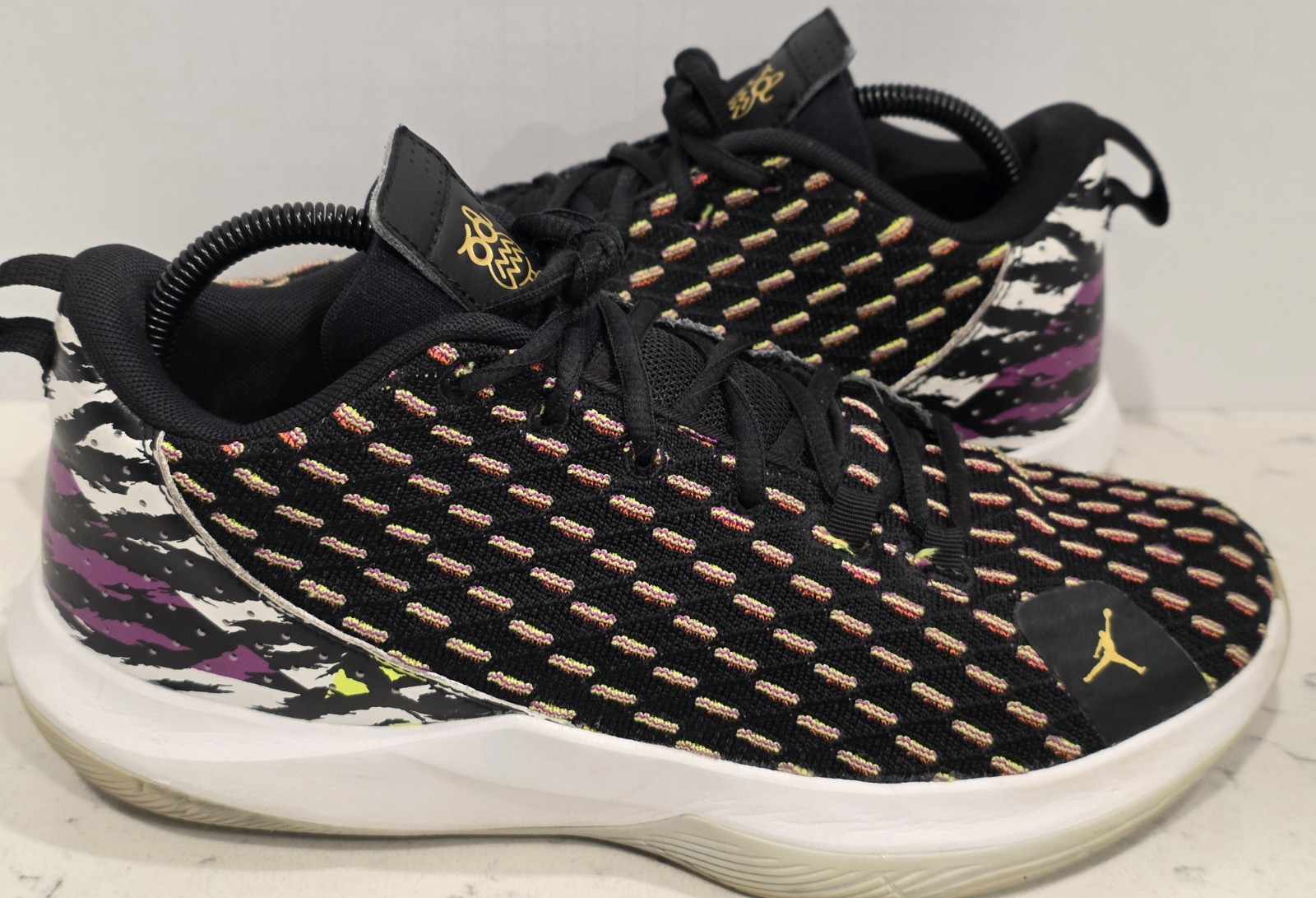 size 8.5 jordan cp3.xii dr. jekyll and mr. hyde perf knit upper & leather 1/4 size 8.5 jordan cp3.xii dr. jekyll and mr. hyde perf knit upper & leather 1/4
