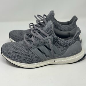 adidas ultraboost boost gray primeknit low top lace up men's sneaker fy9346
