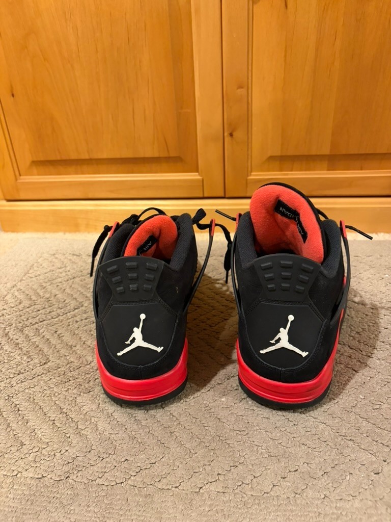 size 12 jordan 4 retro mid red thunder size 12 jordan 4 retro mid red thunder