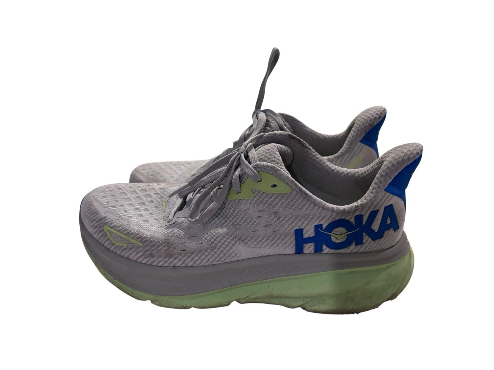 hoka one one clifton 9 stardust electric grey 1127895 stlc mens size 9d hoka one one clifton 9 stardust electric grey 1127895 stlc mens size 9d