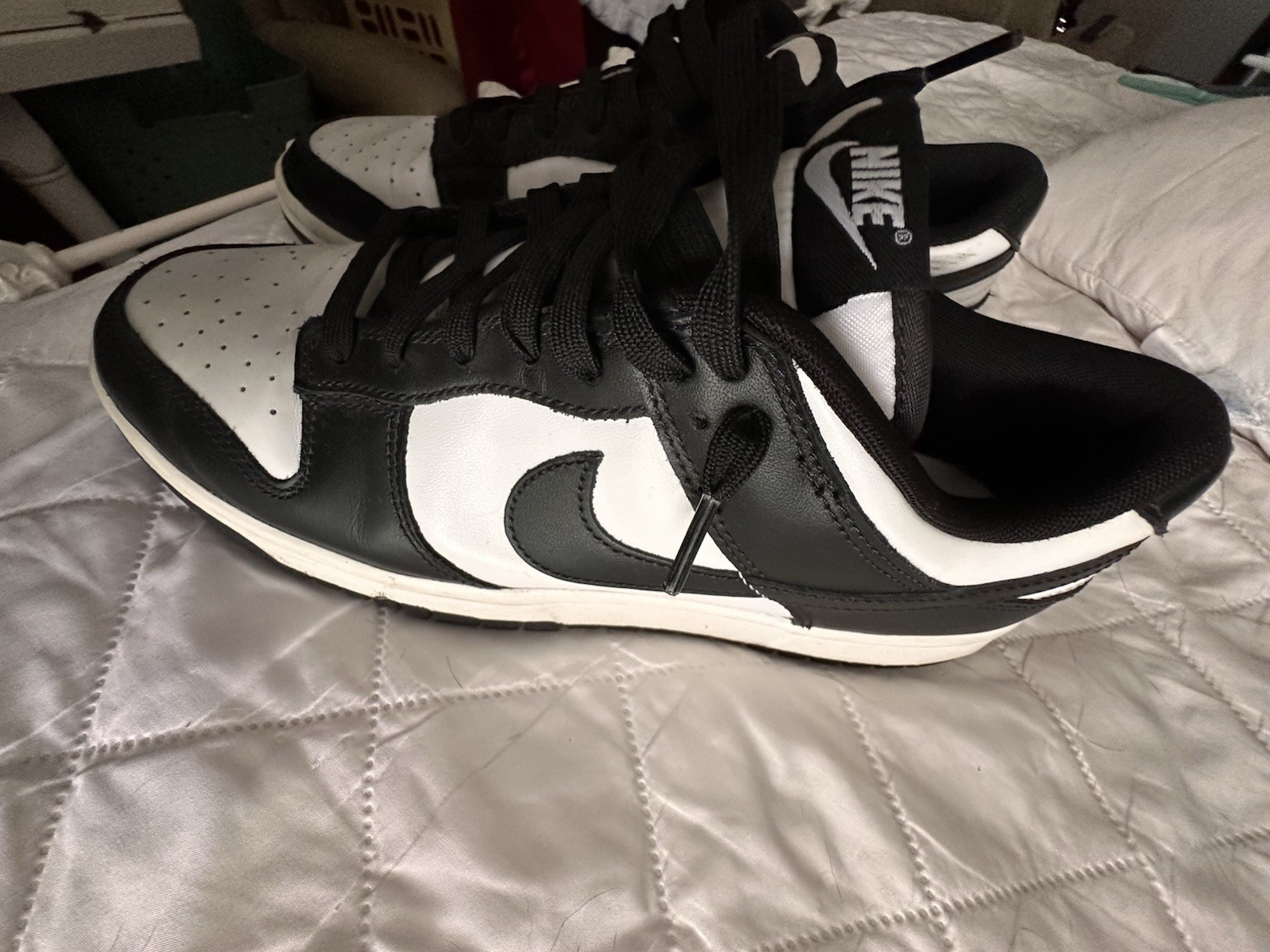 size 11 nike dunk low black white size 11 nike dunk low black white