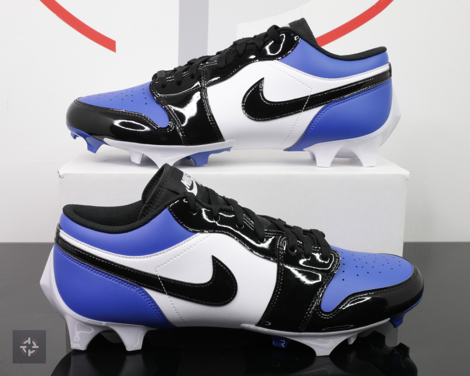 nike jordan 1 vapor edge cj stroud player exclusive blue football cleats size 14 nike jordan 1 vapor edge cj stroud player exclusive blue football cleats size 14