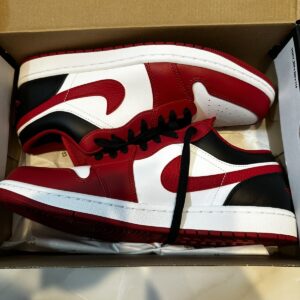 size 10.5 jordan 1 low bred toe