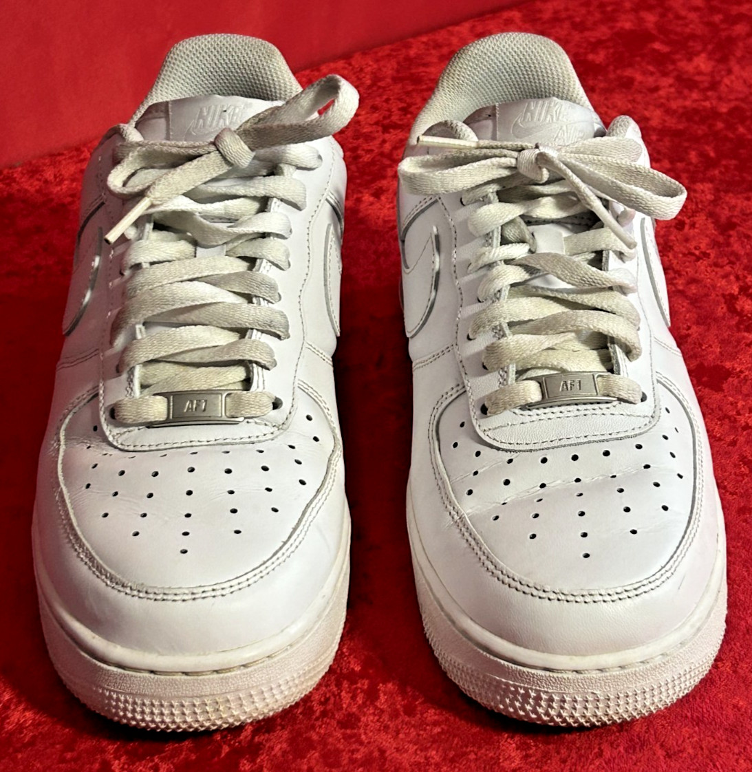 nike air shoes mens us 9 white air force 1 sneakers leather lace up cw2288 11 b1 nike air shoes mens us 9 white air force 1 sneakers leather lace up cw2288 11 b1