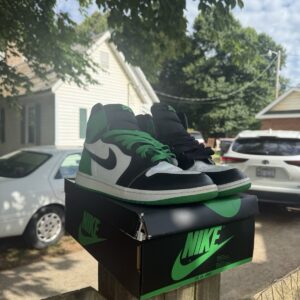 jordan air jordan 1 retro high og lucky green black white 2023 men's dz5485 031