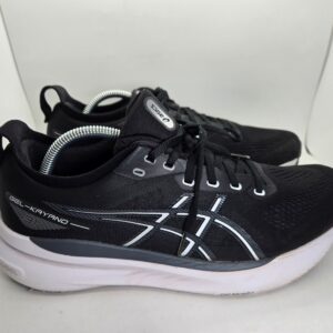 asics gel kayano 31 shoes mens 9.5 black road running athletic distance sneakers