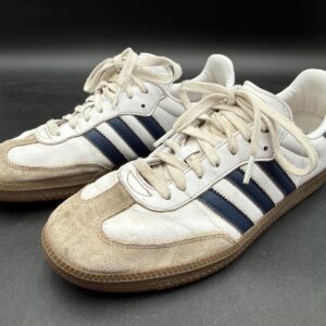 worn adidas samba og cloud white night indigo jh8795 size 11