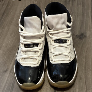 jordan air jordan 11 retro concord white/black mid top 2018 378037 100