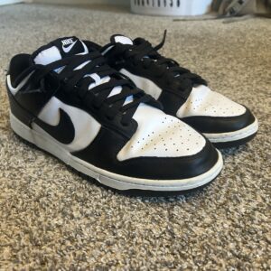 nike dunk low retro black/white colorblock dd1391 100 2021 lace up low top
