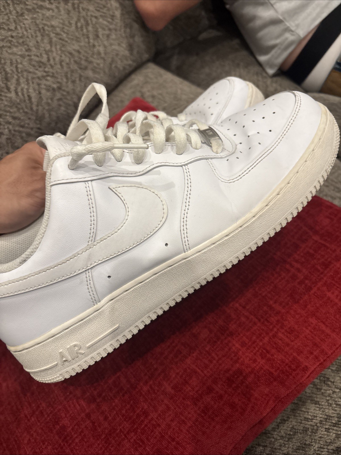 size 13 nike air force 1 '07 low triple white size 13 nike air force 1 '07 low triple white