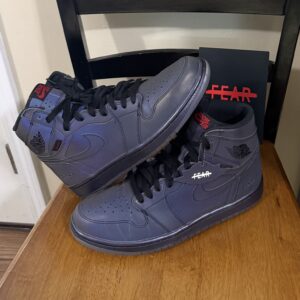 air jordan 1 retro high zoom fearless iridescent mens sneaker bv0006 900 sz 10.5