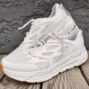 men’s hoka one clifton l white gum men’s 11