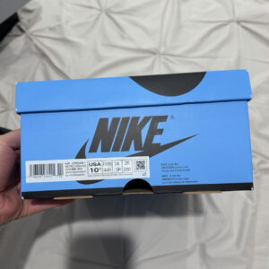 nike air jordan 1 retro high og "unc toe" blue/black/white dz5485 400