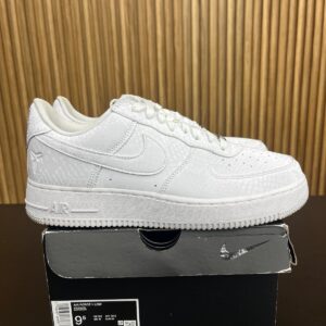 nike air force 1 low kobe bryant forever white size 8.5, preowned r