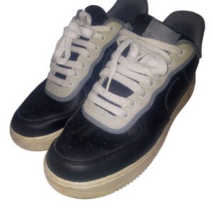 nike air force 1 lv8 sneakers shoes mens sz 9 black lace up logo