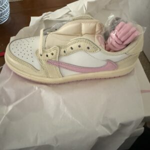 travis scott x air jordan 1 og sp low sail shy pink