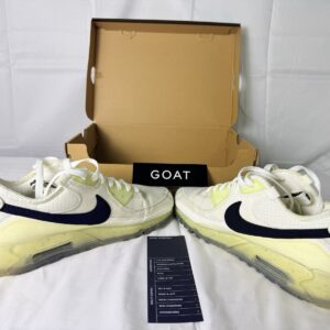 nike air max terrascape 90 sail men's low top mesh sneakers dh2973 100 white b8