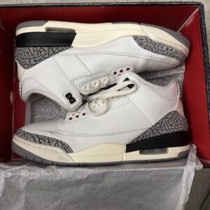 air jordan 3 retro white cement reimagined size 12 pre owned og box