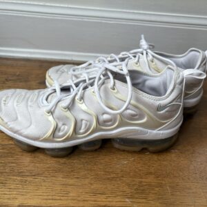 size 11.5 nike air vapormax plus men’s white off white 924453 100