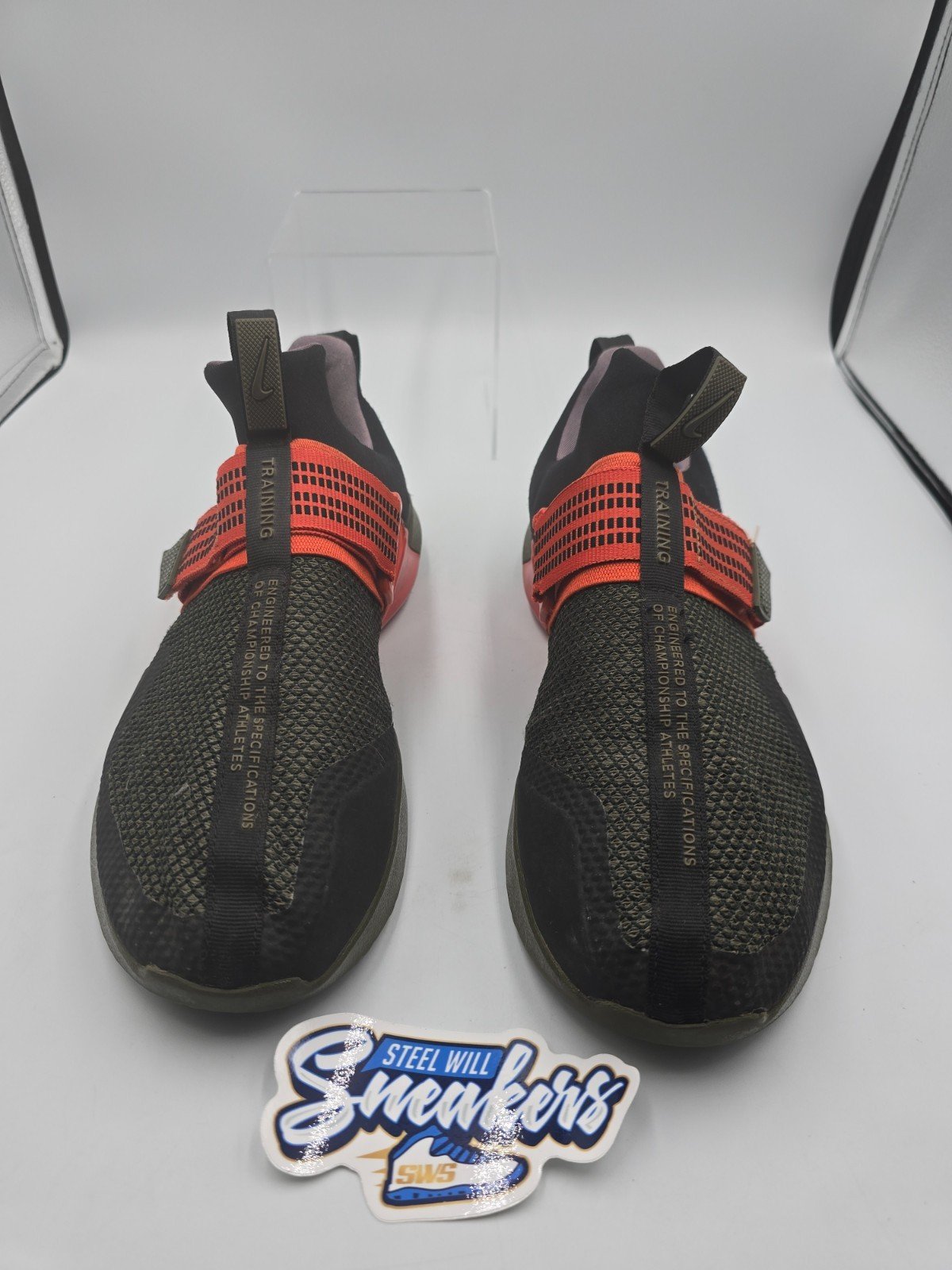 nike metcon sport training shoes mens black team orange athletic running 11.5 nike metcon sport training shoes mens black team orange athletic running 11.5