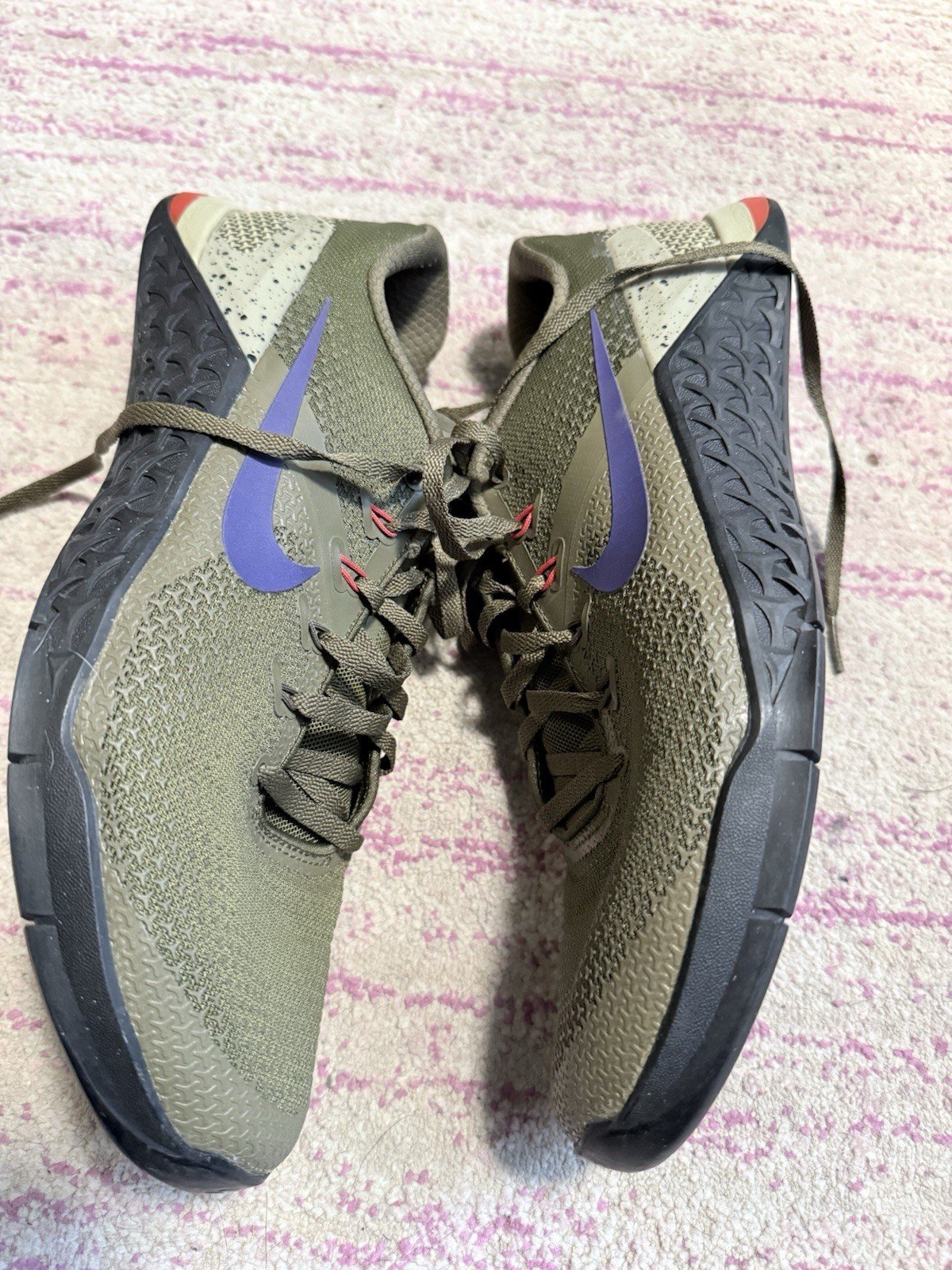 nike metcon 4 men's size 11.5 olive canvas indigo sneakers crossfit ah7453 342 nike metcon 4 men's size 11.5 olive canvas indigo sneakers crossfit ah7453 342