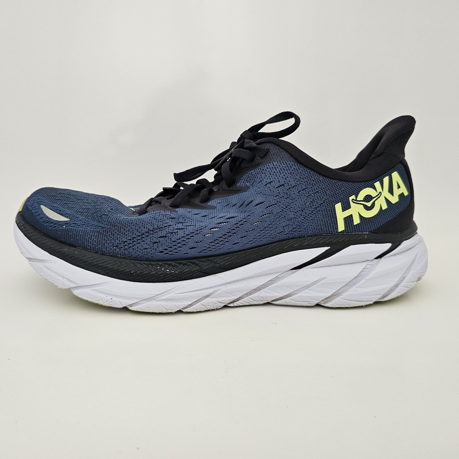hoka clifton 8 model silhouette men's 11 blue coral vibrant yellow 1119393 bcbt hoka clifton 8 model silhouette men's 11 blue coral vibrant yellow 1119393 bcbt