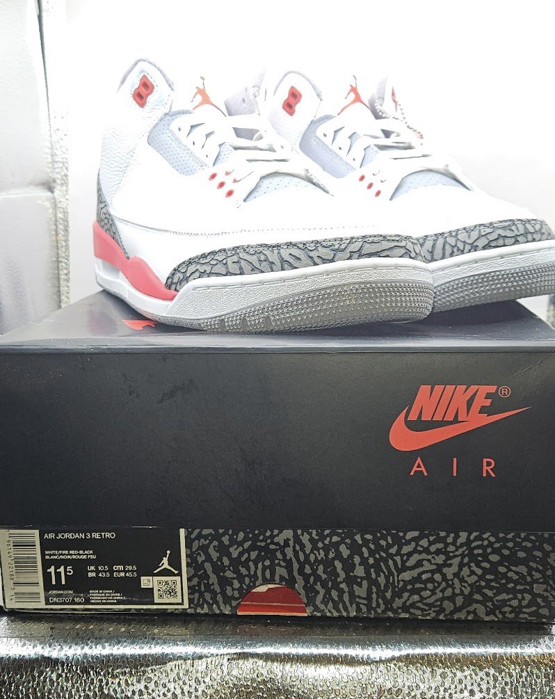 air jordan 3 “fire red” air jordan 3 “fire red”