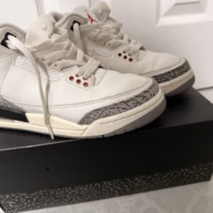 jordan 3 retro white cement reimagined sneakers