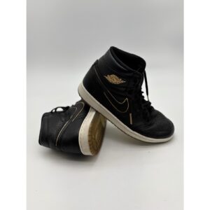 nike air jordan 1 retro high og city of flight black gold 555088 031 mens 10