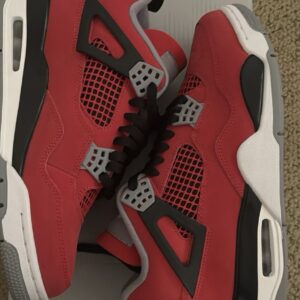jordan air jordan 4 retro 2026 toro bravo fire red leather fq8138 600